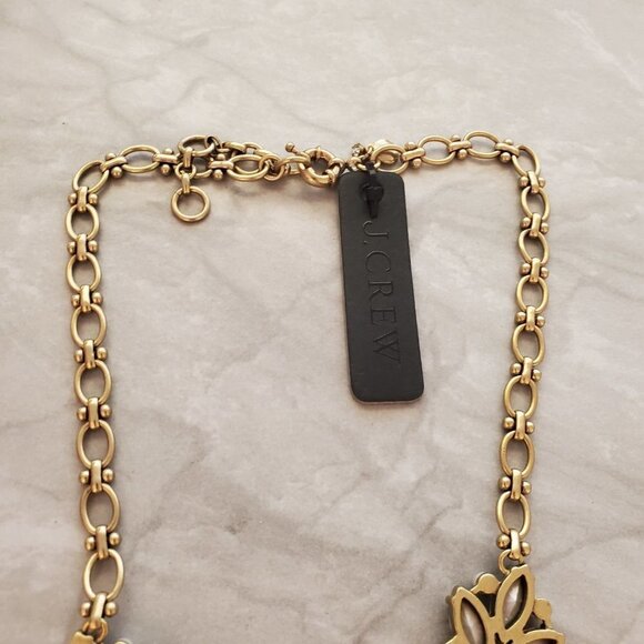 ✨ NEW J.Crew Pearl Rhinestones Crystal Cone Cluster Wedding Bridal Statement ✨ - Picture 8 of 13